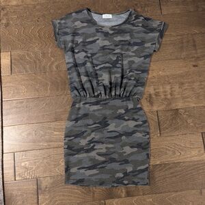 Boutique camo dress
